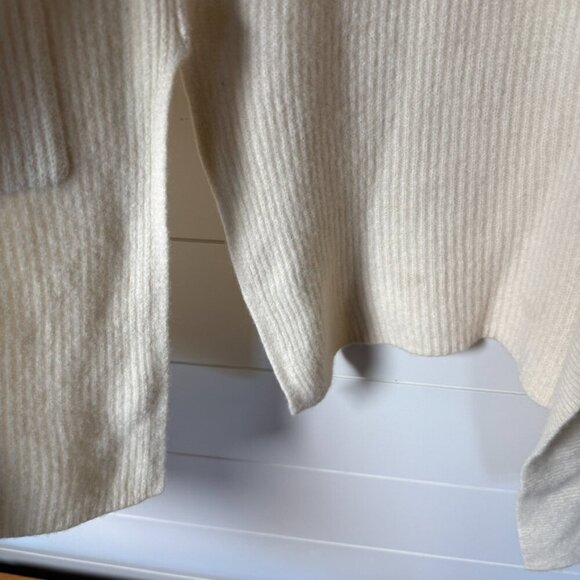 POLO RALPH LAUREN OPEN FRONT CARDIGAN - WOOL/CASHMERE BLEND Sz Large - Picture 6 of 9